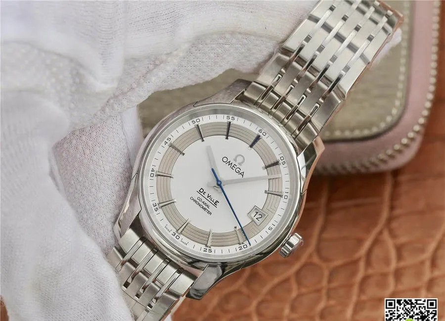 Omega De Ville 431.30.41.21.02.001 VS Factory 1:1 Best Edition Replica Watch Silver Strap